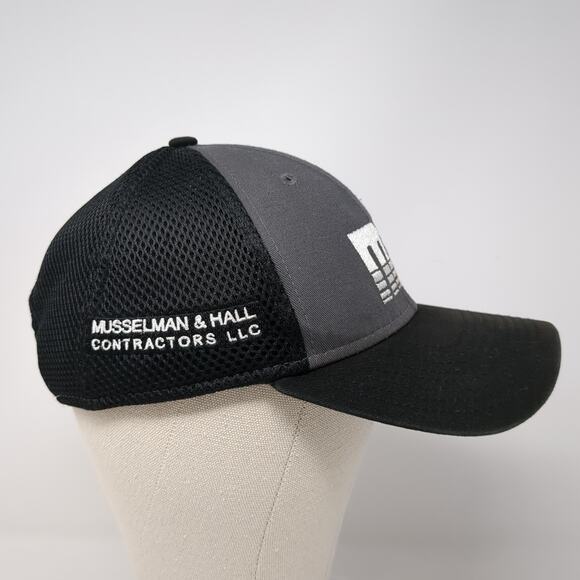 M&H Musselman & Hall Contractors 2018 Snapback Cap Black One Size 9Forty New Era - Picture 5 of 10